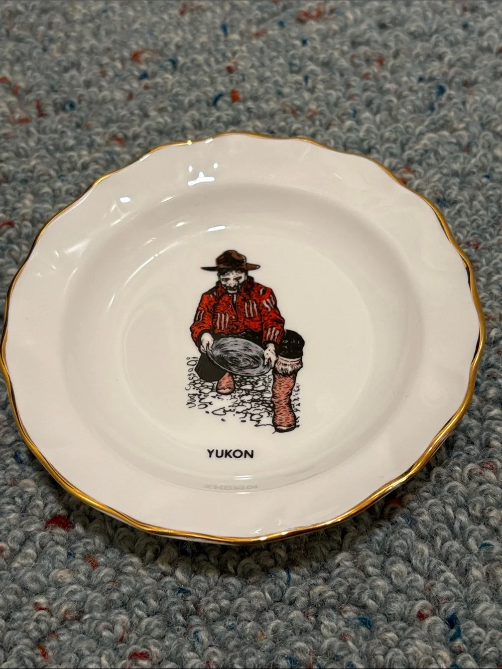 Duchess bone china, made for Murdochs Gem Shop, Whitehorse Yukon.
